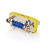 C2G / Cables To Go 02769 DB9 F/F Serial RS232 Gender Changer (Coupler) 